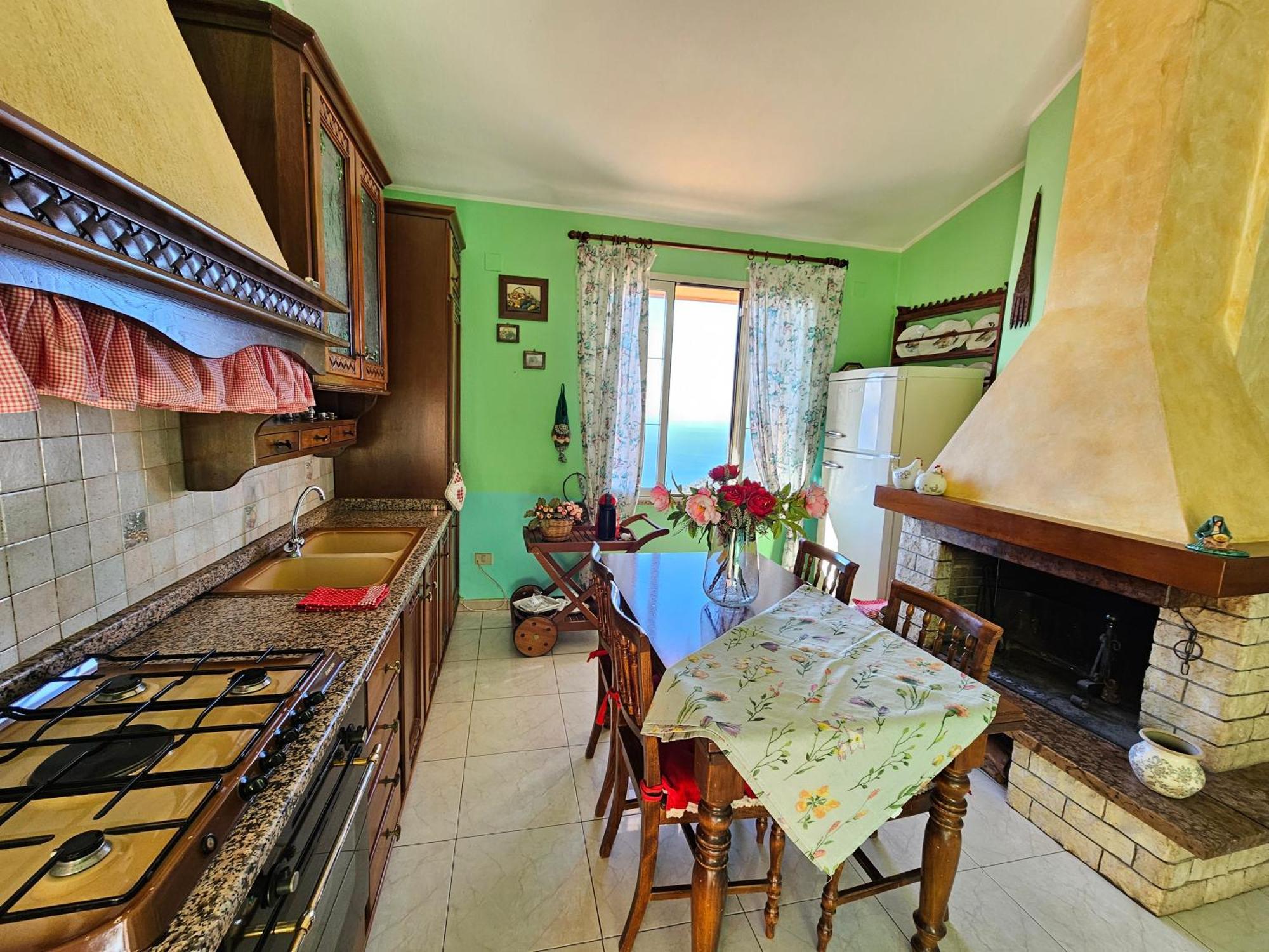 Вилла Casa Con Magnifica Vista Mare Nebida Экстерьер фото
